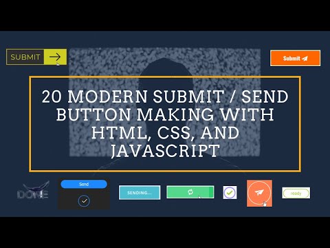 Modern Submit / Send Button Making with HTML, CSS, and JAVASCRIPT